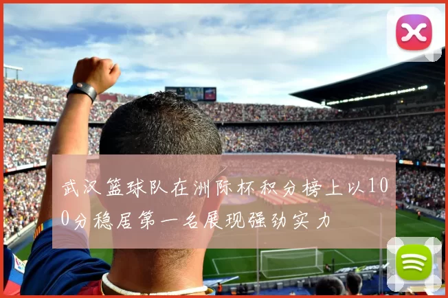 武汉篮球队在洲际杯积分榜上以100分稳居第一名展现强劲实力
